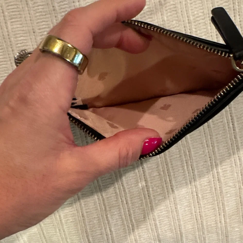 Kate Spade Black and Pink Card Holder - Picture 4 of 5